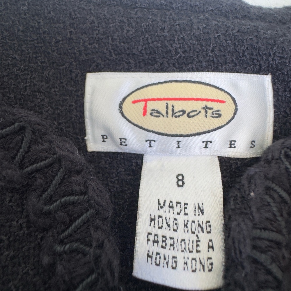 Black Textured Jacket - Picture 7 of 10